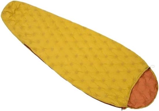 Compacte Slaapzak - Draagbare Slaapzak - Buiten Wandelen - Isolerende Warmte - One Size - Geel
