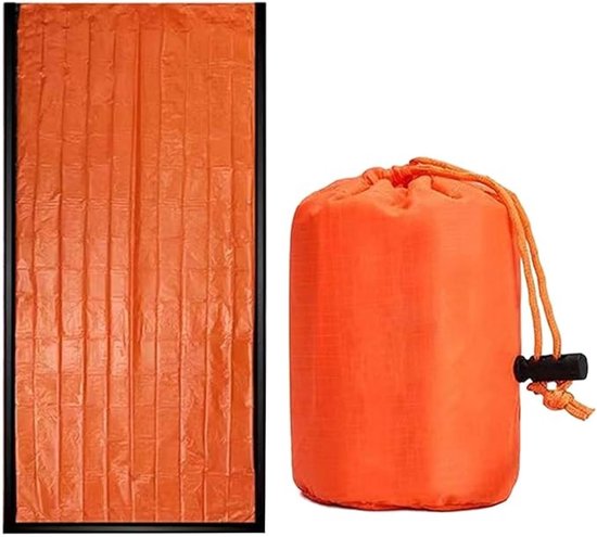 Compacte vier-seizoenen slaapzak met compressiezak voor outdoor avonturen van Merkloos