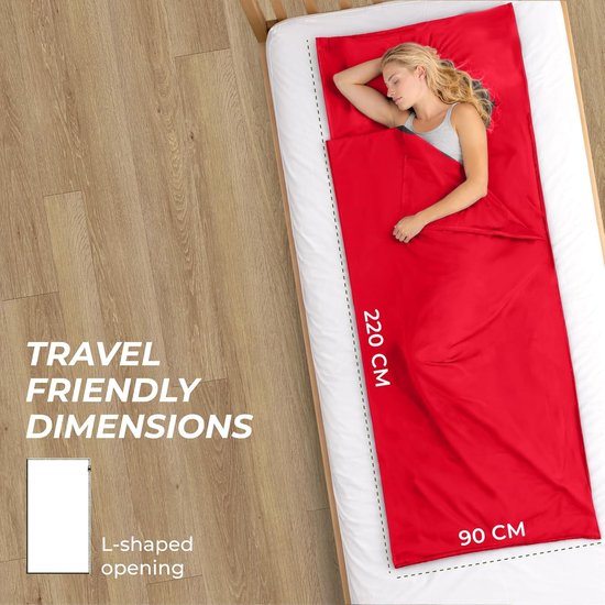 Compacte Zomerse Slaapzak - Grijs - 180 x 220 cm - Microvezel met Kussencompartiment - Voor Volwassenen