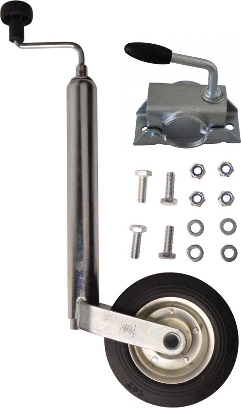 Complete neuswiel set - 48 mm - bestaande uit neuswiel, neuswiel klem en bevestigingsmaterialen van ProPlus
