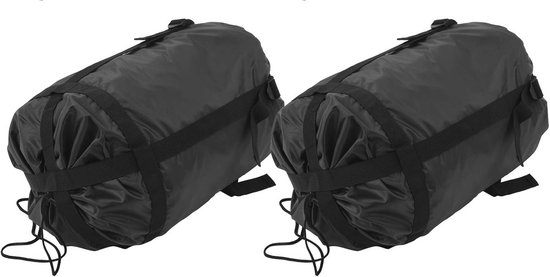 Compressie Opbergtassen voor Slaapzakken en Kleding - 2 Stuks, Waterdicht Oxford Doek van Merkloos