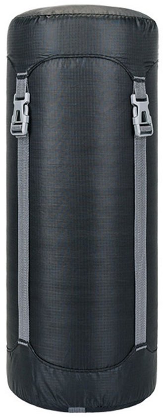 Compressie-opbergzak - 15L slaapzak Compressiezak - Waterdichte opbergzak voor buiten - Stofzak met trekkoord - Perfect voor backpacken, wandelen en kamperen - 22x22x53cm van Merkloos