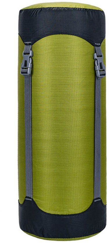 Compressie-opbergzak - 35L slaapzak Compressiezak - Waterdichte opbergzak voor buiten - Stofzak met trekkoord - Perfect voor backpacken, wandelen en kamperen - 30x30x67cm van Merkloos
