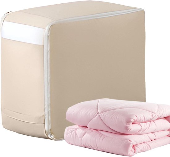 Compressie Tassen - Reis Organizers - Bagage Opslag - Ruimtebesparend Ontwerp - Grote Capaciteit - Oatmeal
