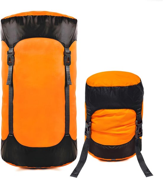 Compressiezak voor Slaapzak - Opslagzak - Trekking - 11 18 30 45 L - Ultra Licht - Buiten - Kamperen - Bergbeklimmen - Wandelen van Merkloos