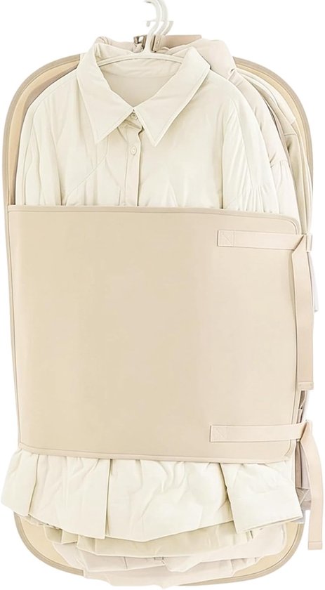 Compressiezakken Kleding - Opbergzakken Vacuüm - Ruimte Besparen - Herbruikbaar Stofwerend - 90x58cm - Wit van Merkloos