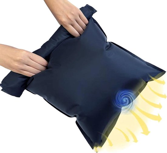 Compressiezakken - Vacuümzakken - Ruimte Besparen - Oprolbaar - 40x50 cm - Zwart