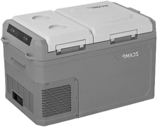 Compressor Koelbox - Elektrische Vriesbox Frigobox - Koelen en Vriezen - Dubbele Temperatuurregeling - 24 Liter - Zwart