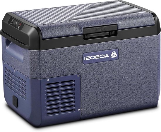 Compressorkoelbox - Draagbare koelbox Elektrische koelbox - Outdoor avonturen - Snelle koeling tot -20°C - 15 Liter - Blauw