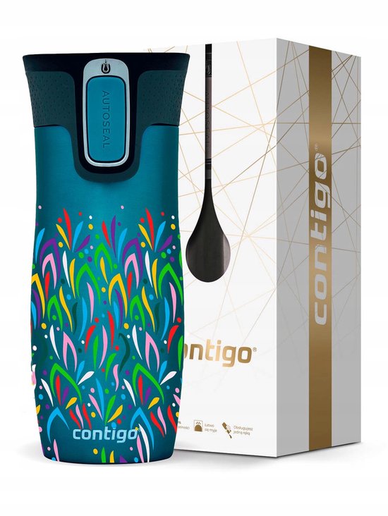 Contigo West Loop 2.0 Thermosbeker 470ml - Floresy - Biskaje Baai