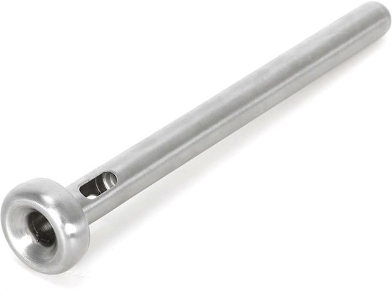 Cook concept Wijnkoeler stick met schenktuit - RVS - 22 cm - koelstaaf - wijnfles koeler - wijstopper van Cook Concept