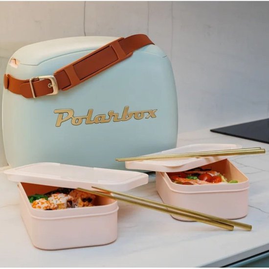 COOLER BAG 6L PLB6-M-NPOP POLARBOX LILLA-ARANCIONE van Merkloos