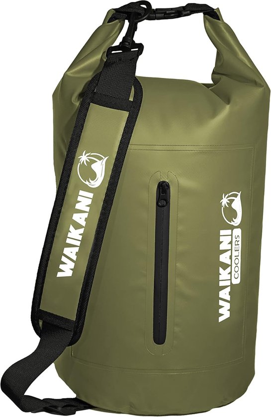 Cooler Dry Bag Koeltas, waterdicht, 15 liter, geïsoleerde rugzak, plunjezak, rolltop rugzak, cooler bag, campingrugzak van Earth Pak