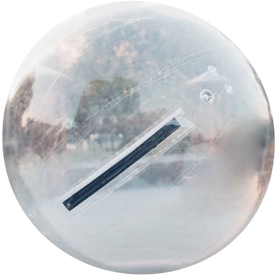 CORE Walk-on-water opblaasbare bal - Waterbal - Zorb ball - Waterloopbal - Inclusief luchtpomp - PVC waterdicht materiaal 0.8mm dik - Duitse ritssluiting - Max. belastbaar 180kg - 200cm