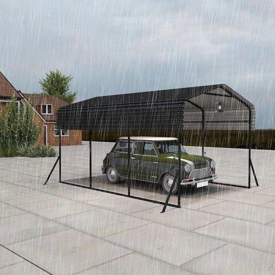 Corenia Auto overkapping - garage tent - 4,57x3,05x2,50 m - weerbestendig dak van Corenia