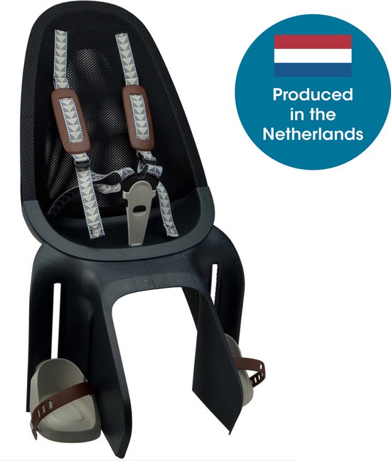 Cortina Lisbon Qibbel Air Fietststoeltje Achter Bagagedrager bevestiging- Lisbon blauw van Cortina