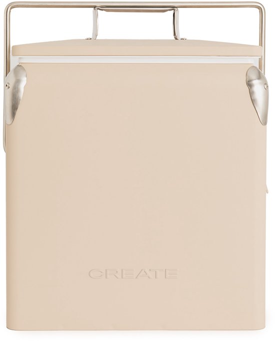 CREATE - 13L thermische koelbox met flesopener - COOLER RETRO