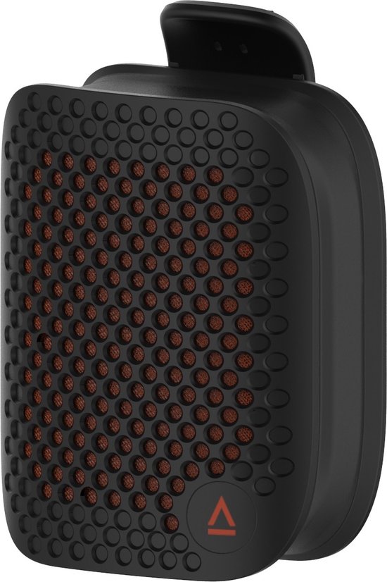 Creative MUVO Free - Mini Bluetooth Speaker - Clip-On Luidspreker met microfoon voor wandelen en hiken - IPX5 Waterbestendig zwart van Creative