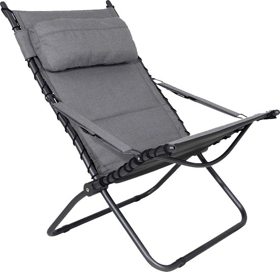 Crespo - Loungestoel - AP/262 - Tex-Comfort - Licht grijs van Crespo