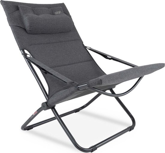 Crespo - Loungestoel - AP/263 - Tex-Supreme - Grijs