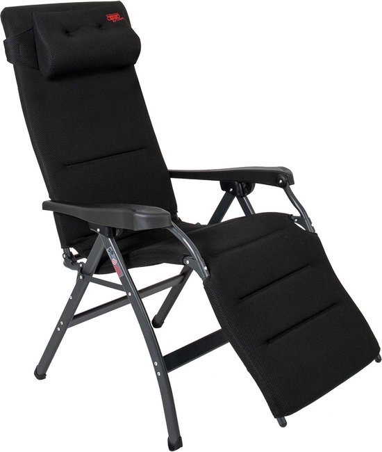 Crespo - Relaxstoel - AP/242 - Air-Deluxe - Zwart van Crespo