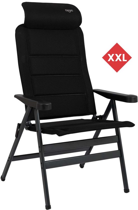 Crespo Standenstoel - XXL - AP/241 - Air-Deluxe - Compact - Zwart van Merkloos
