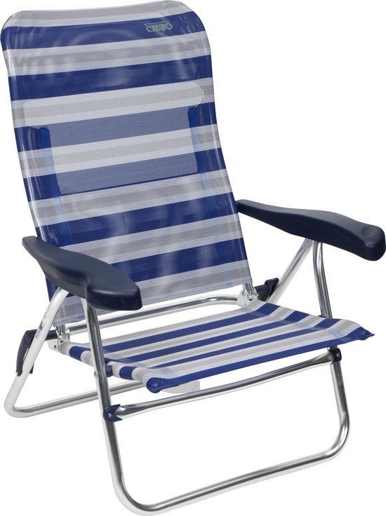 Crespo Strandstoel AL-205 - Blauw