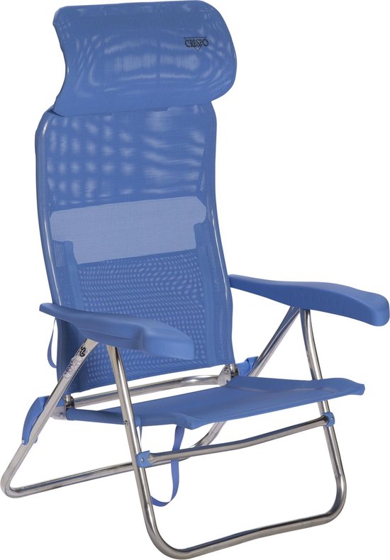 Crespo - Strandstoel - AL/205 - Compact - Blauw van Crespo