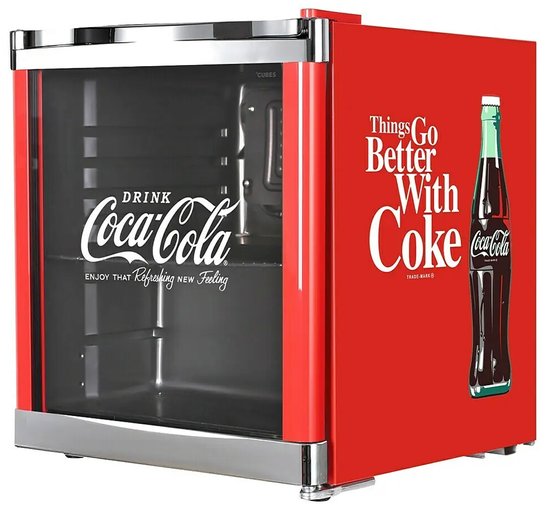 Cubes coca cola koelkast