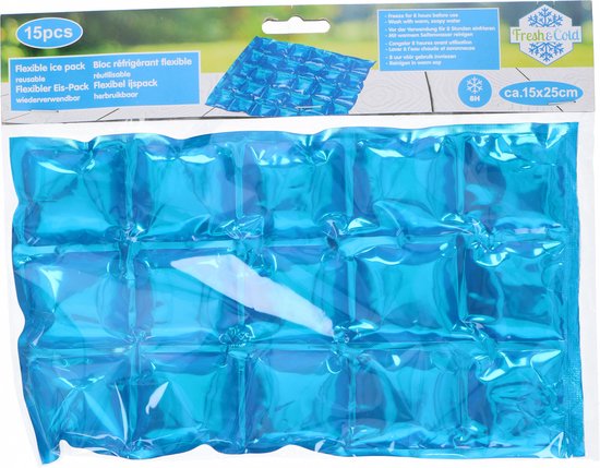 Cuisine Elegance Koelelementen/icepacks - herbruikbaar - 15 x 25 cm van Cuisine Elegance