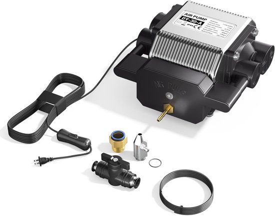 Cut Engraver Air Assist Kit met luchtpomp, upgrade schakelaarknop, compatibel met 10 W/20 W lasergraveerders