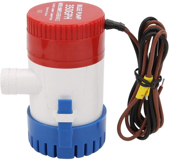 Dailygoods - Dailygoody - 350GPH Bilge Pump 12V - Elektrische Waterpomp voor Boot, Caravan en RV
