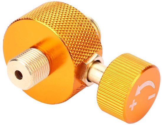Dailygoods - Dailygoody - Gas Adapter - Camping Gas Adapter - Compact en Lichtgewicht - Koper - Geschikt voor Buiten koken - 4,98 x 3,99 x 3 cm