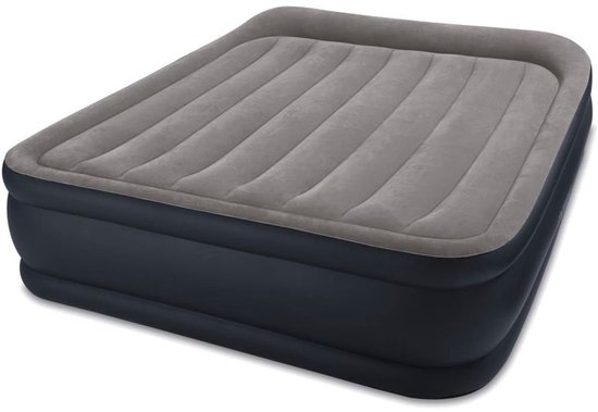 Dailygoods - Deluxe Pillow Rest Raised Luchtbed met Elektrische Pomp - 152 x 203 cm