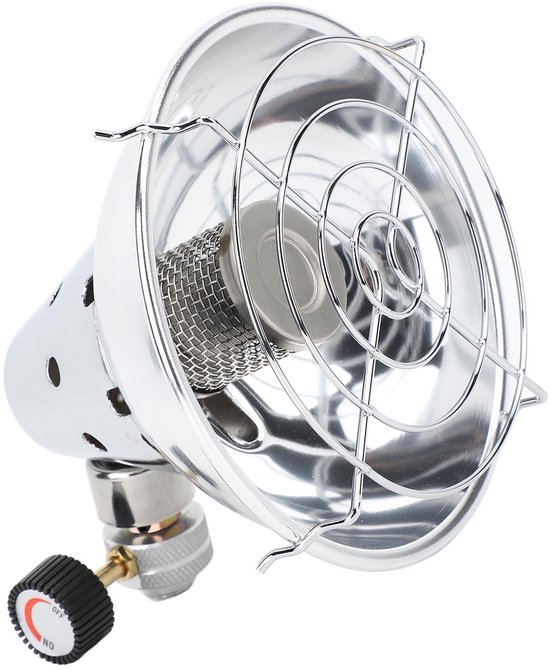 Dailygoods - Draagbare Gas Kampeerverwarming - Mini Tent Verwarmer - Voor Camping en Buitenactiviteiten - Regelbaar Vermogen - Ideaal voor Noodgevallen