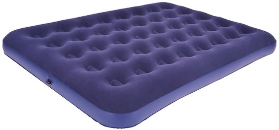 Dailygoods - Dubbel Formaat Opblaasbaar Luchtmatras voor Camping - Comfortabel Slaapbed