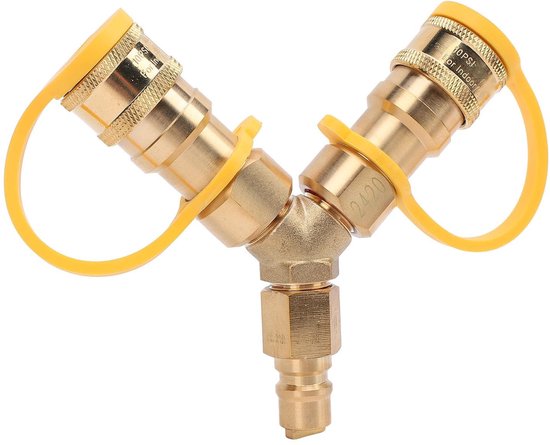 Dailygoods - Gasslang Splitter voor Meerdere Gasapparaten