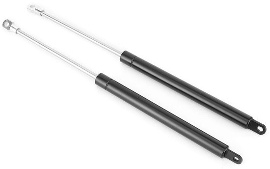 Dailygoods- Gasveer 2 Stuks - Vervanging voor Seitz Dometic Heki 2 E015 - Aluminium Legering - Duurzaam - Ondersteunend Effect - Gemakkelijk te Gebruiken - Gasdrukveer