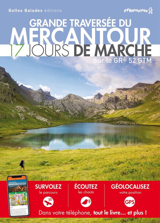 Dailygoods - Grande Traversée du Mercantour - 17 Dagen Wandelgids op de GR 52