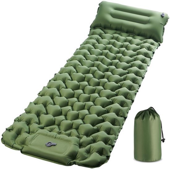 Dailygoods- Isomatras Ultralicht - Zelfopblazend - Campingmatras 195