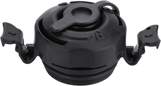 Dailygoods- Luchtbedventiel 3-in-1 - Kunststof - Lekbescherming - Eenvoudig te installeren - Geschikt voor luchtmatras - Diameter 4,28 cm - Opblaasmatras
