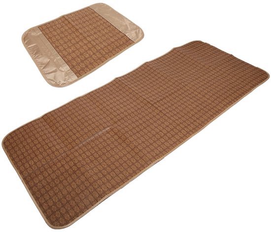 Dailygoods- Slaapmat Opvouwbaar - Antislip - Bamboe/Polyester - Koel