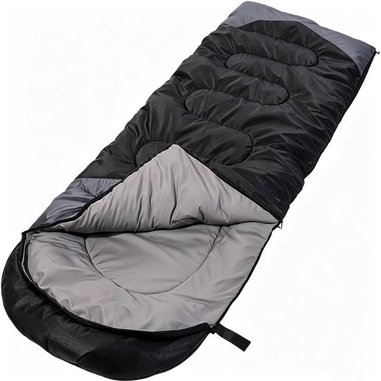 Dailygoods- Slaapzak 3-4 seizoenen - Lichtgewicht - Waterdicht - Voor kinderen/tieners/volwassenen - Ideaal voor kamperen - Comfort temperatuur 30-40 graden - Kampeerslaapzak