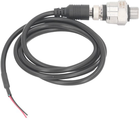 Dailygoods - Universele Druksensortransducer - 4-20mA Uitgang - Eenvoudig Te Installeren - Compact Formaat - Geschikt voor Olie Gas Water Lucht - Lich