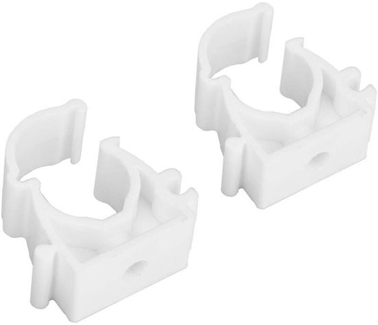 Dailygoods- Waterleidingklem 20 Stuks - PPR - 16mm/20mm/25mm/32mm - Buisklem - Beugel - Schroeven - Slijtvast en duurzaam