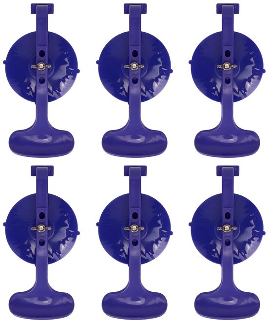 Dailygoods- Zuignap Set 6 Stuks - Sterke Klemkracht - Zuignap Klemmen - Auto/Huishouden - ABS Materiaal - Eenvoudig Onderhoud - Zuignapset