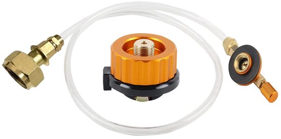 Dailygoody - Gaspatronen-adapter - Buiten - Campingkooktoestel aansluiting - Compact formaat - Flessenadapter - Geschikt voor outdoor gebruik - Li...
