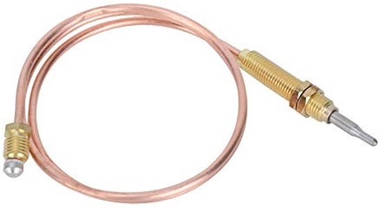 Dailygoody - Thermokoppel - Vervangingsprobe - 600mm - Gasbrander - Hoge gevoeligheid - Geschikt voor gasfornuis en accessoires