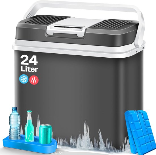 DailySupplies® Koelbox Elektrisch 12v 230 Volt - Cooler Auto en Camping - Frigobox - 24L