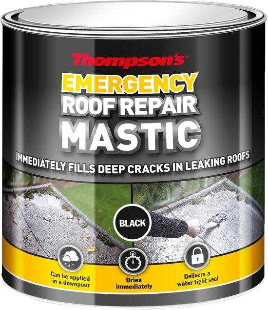 Dak Reparatie Mastic - Nooddak Herstel - Lekkage Dichten - Hoge Weerstand Vulkracht - 750 ml